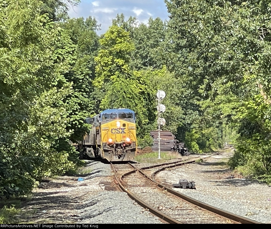 CSX 465, 470, 5461 & MEC 350